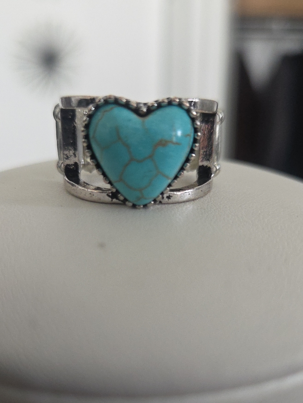 Paparazzi Rule With Your Heart Blue Ring NWT